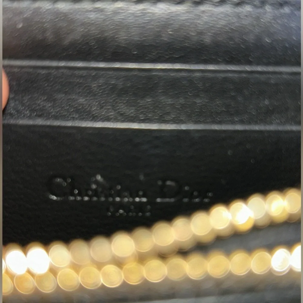 Mini lady Dior Gardena wallet in good condition.